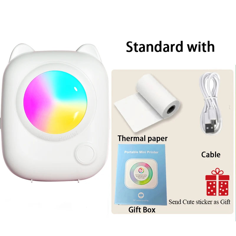 C9 mini HD printer portable sticker label Printer