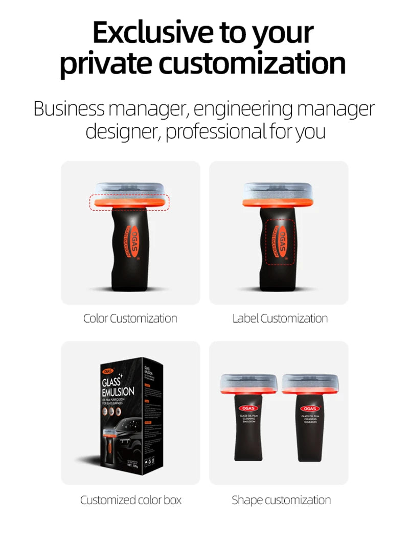 Glass Oil Film Cleaning Brush for Windshield