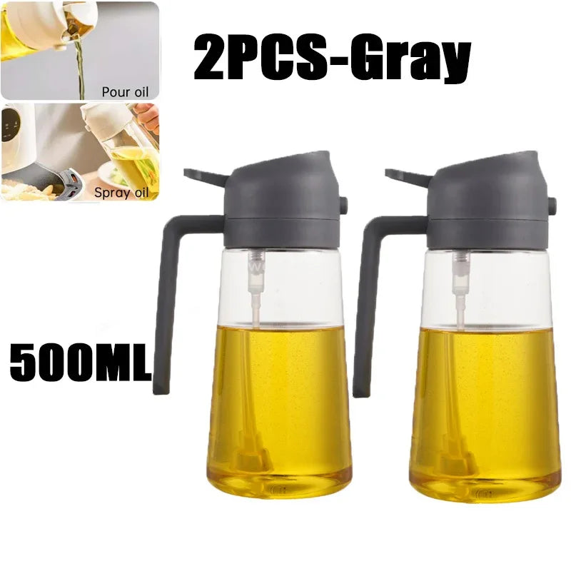 2in1 Kitchen Spray Oil Dispenser Oil Sprayer