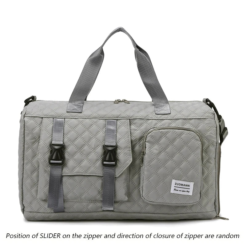 Argyle Nylon Duffle Bag