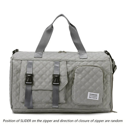 Argyle Nylon Duffle Bag