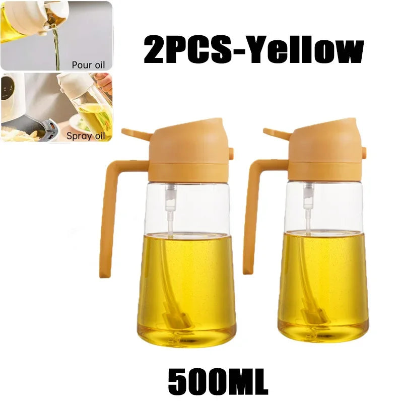 2in1 Kitchen Spray Oil Dispenser Oil Sprayer