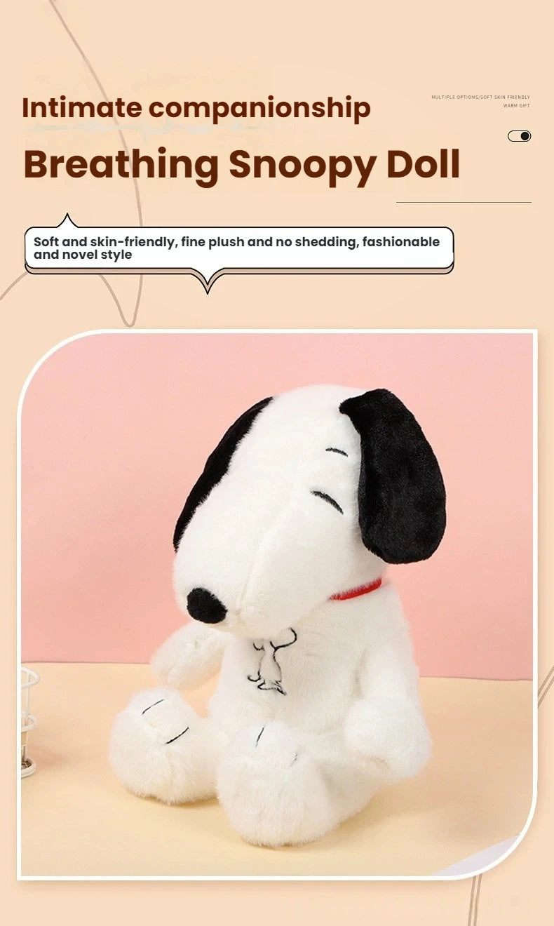 Breathing Soothing Snoopy dog Plush