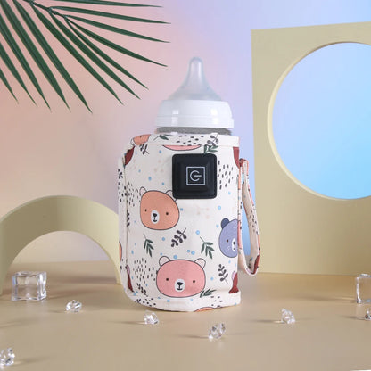 Baby Bottle Warmer with Insulation Cover