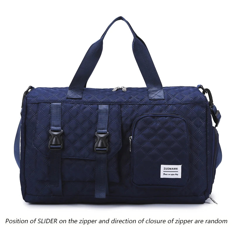 Argyle Nylon Duffle Bag