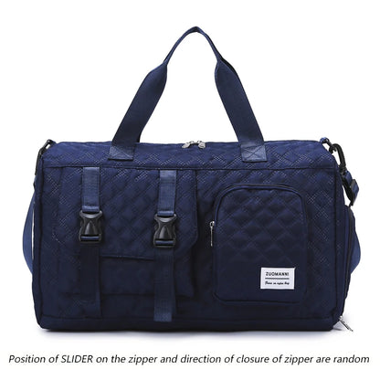 Argyle Nylon Duffle Bag