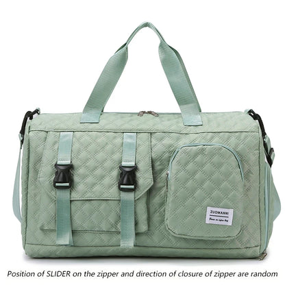 Argyle Nylon Duffle Bag