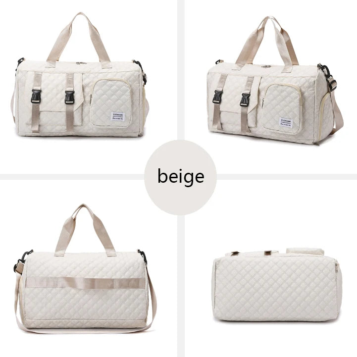 Argyle Nylon Duffle Bag