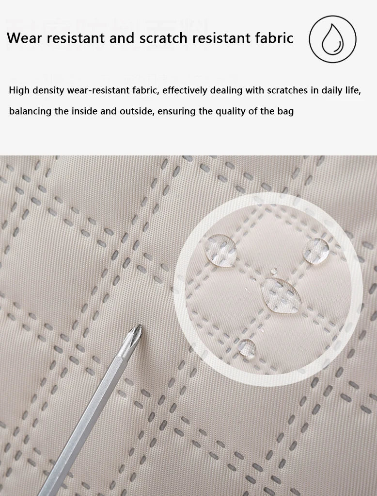 Argyle Nylon Duffle Bag