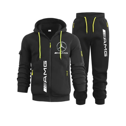 Mercedes-Benz Men's Sportswear Set - 2-Piece Tracksuit