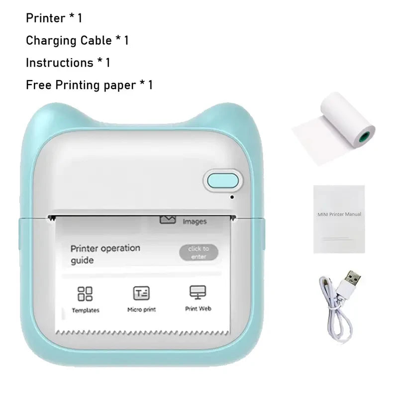 C9 mini HD printer portable sticker label Printer