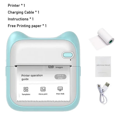 C9 mini HD printer portable sticker label Printer