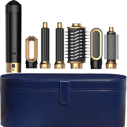 6-in-1 Hair Dryer Brush - Detachable Styling Tool