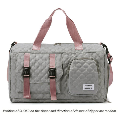 Argyle Nylon Duffle Bag