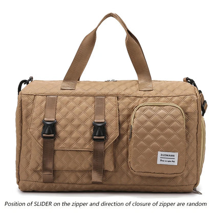 Argyle Nylon Duffle Bag