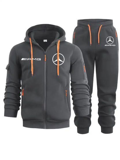 Mercedes-Benz Men's Sportswear Set - 2-Piece Tracksuit