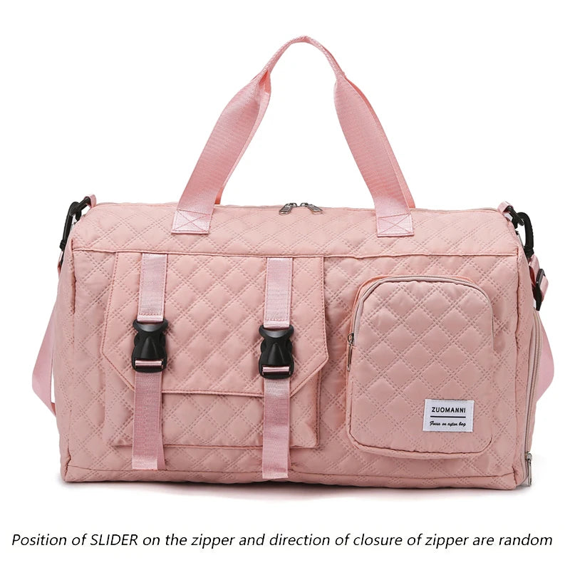 Argyle Nylon Duffle Bag