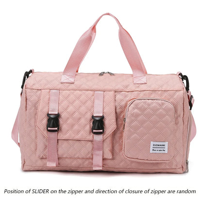 Argyle Nylon Duffle Bag