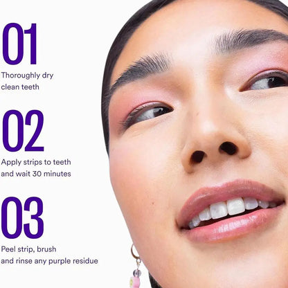 BrightSmile Pro Whitening Strips - Professional Teeth Whitening Kit