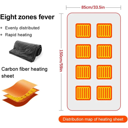 Wearable Electric Heated Blanket