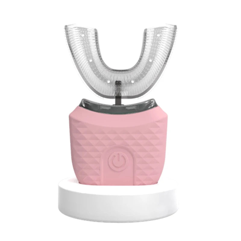 360° U-Shaped Electric Toothbrush - Wireless Rechargeable
