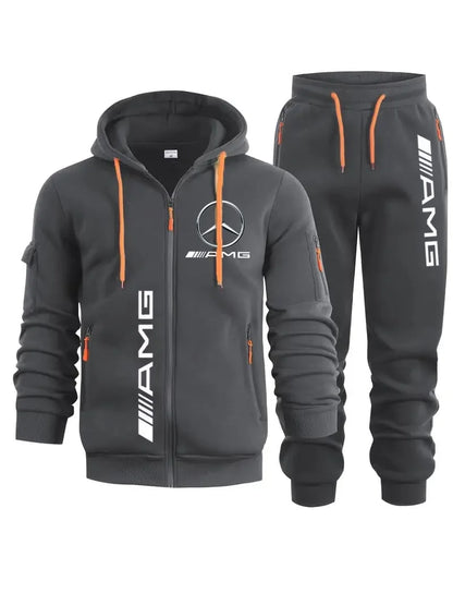 Mercedes-Benz Men's Sportswear Set - 2-Piece Tracksuit