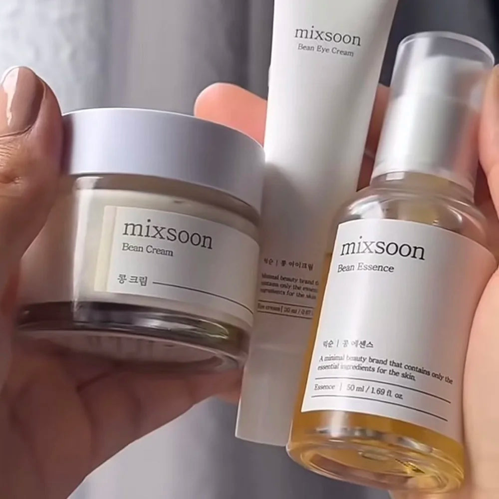 Korean Facial Care Bundle by Mixsoon - Soybean Serum & Essence