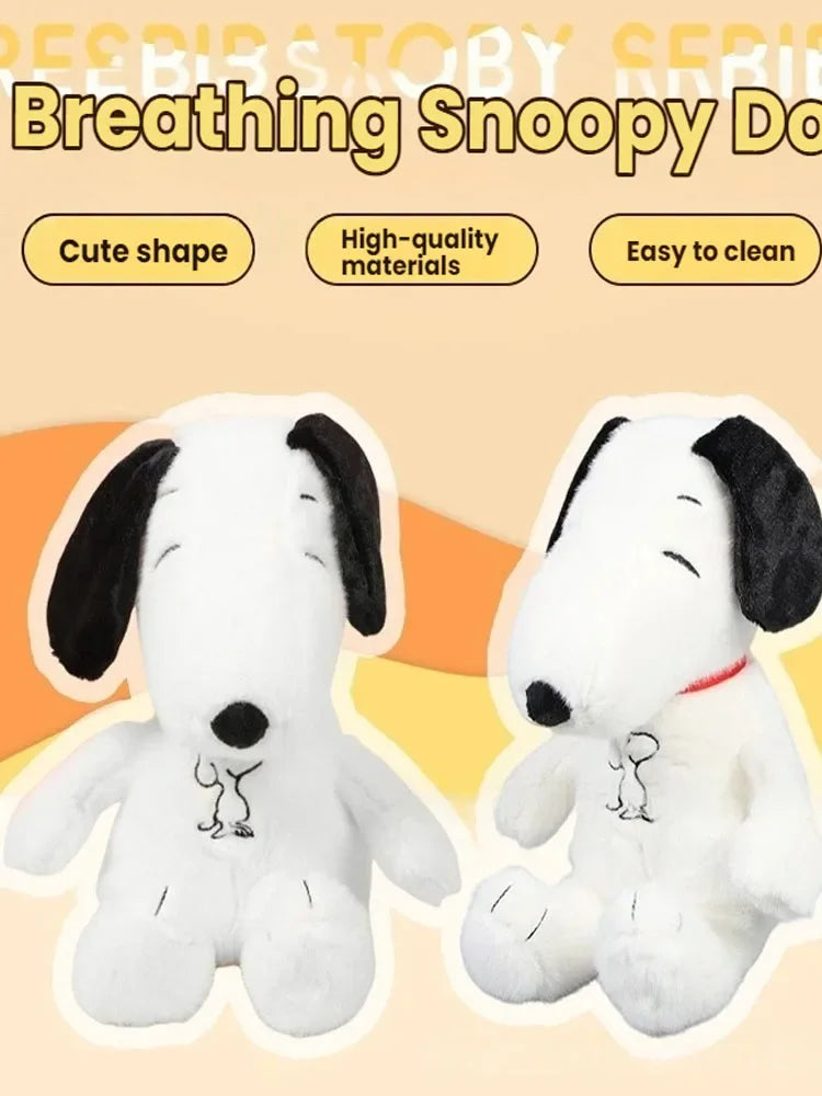 Breathing Soothing Snoopy dog Plush