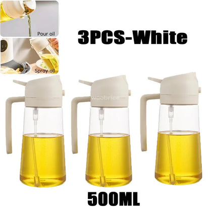 2in1 Kitchen Spray Oil Dispenser Oil Sprayer