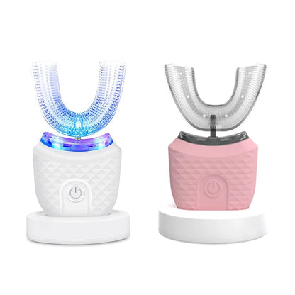 360° U-Shaped Electric Toothbrush - Wireless Rechargeable