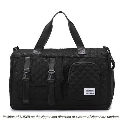 Argyle Nylon Duffle Bag