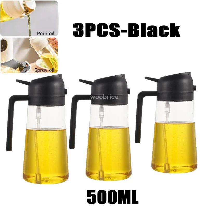 2in1 Kitchen Spray Oil Dispenser Oil Sprayer