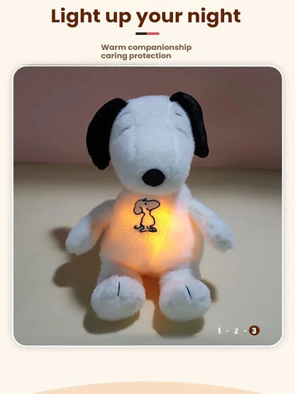 Breathing Soothing Snoopy dog Plush