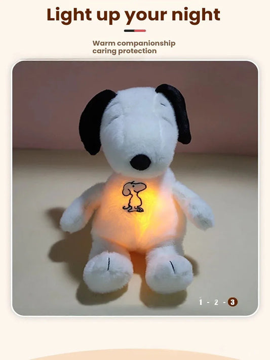 Breathing Soothing Snoopy dog Plush