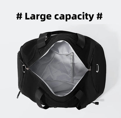 Premium Travel Gym Bag - Weekender Duffle with Wet/Dry Compartments