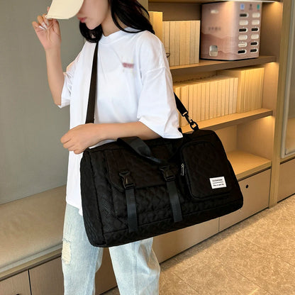 Argyle Nylon Duffle Bag