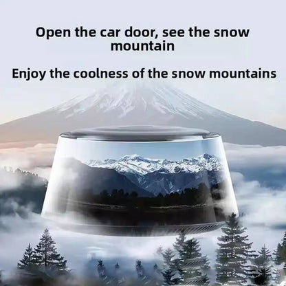 Snow Mountain Smart Car Fragrance Diffuser Rechargeable