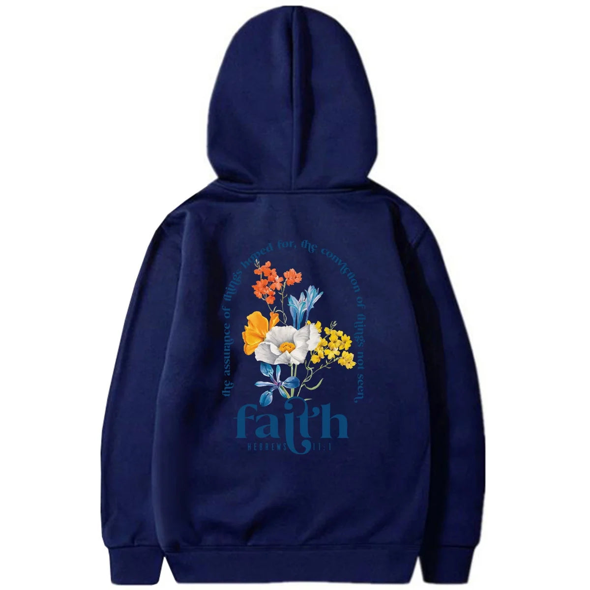 Women's Manga Flower Printed Hoodie
