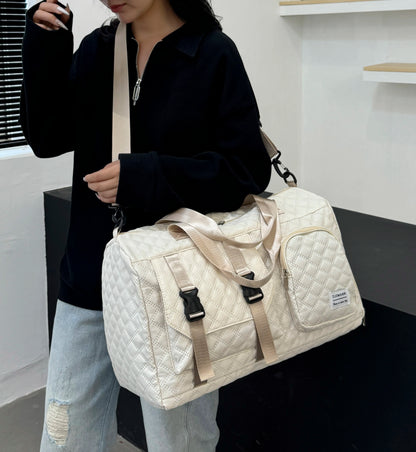 Argyle Nylon Duffle Bag