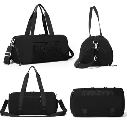 Premium Travel Gym Bag - Weekender Duffle with Wet/Dry Compartments
