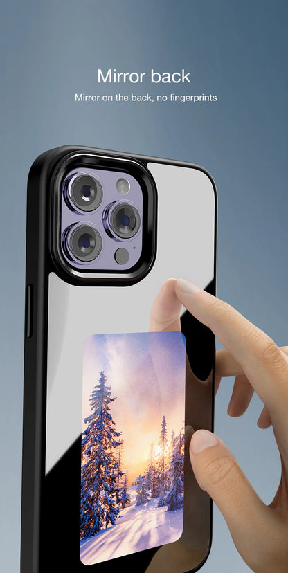 NFC E-Ink Display Phone Case - Custom Photo & Anime (iPhone 11-16)