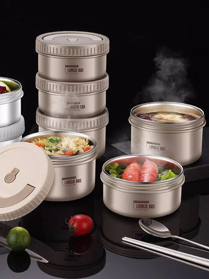 304 Stainless Steel Insulated with cover Thermal Lunch Box