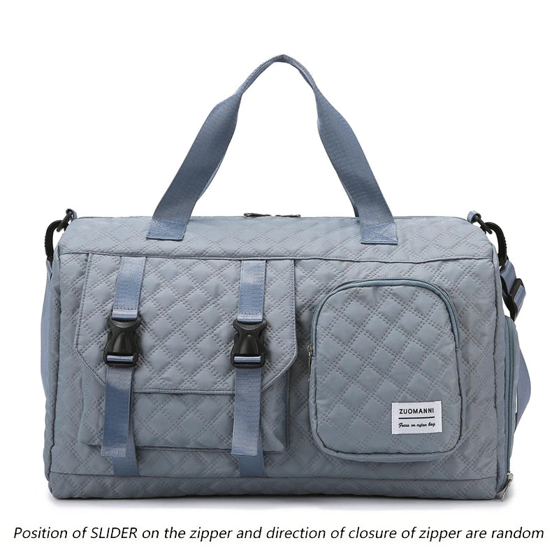 Argyle Nylon Duffle Bag