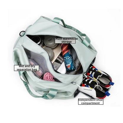 Women's Sports Travel Bag - Multi-Functional Gym Duffle