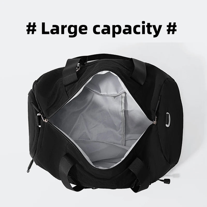 Premium Travel Gym Bag - Weekender Duffle with Wet/Dry Compartments