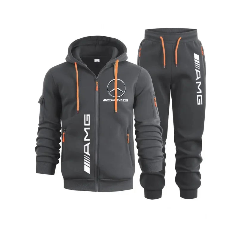 Mercedes-Benz Men's Sportswear Set - 2-Piece Tracksuit