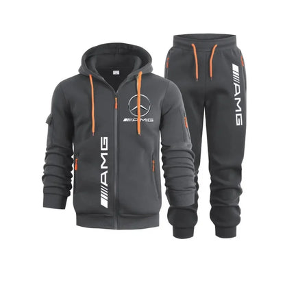 Mercedes-Benz Men's Sportswear Set - 2-Piece Tracksuit