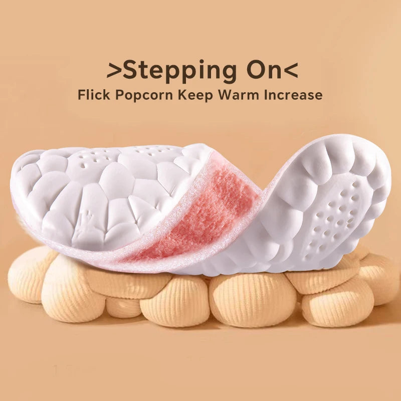 4D Cloud Technology Plush Insoles