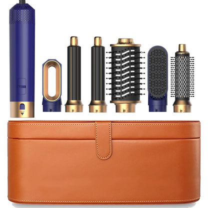 6-in-1 Hair Dryer Brush - Detachable Styling Tool