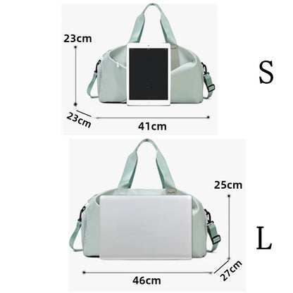 Women's Sports Travel Bag - Multi-Functional Gym Duffle